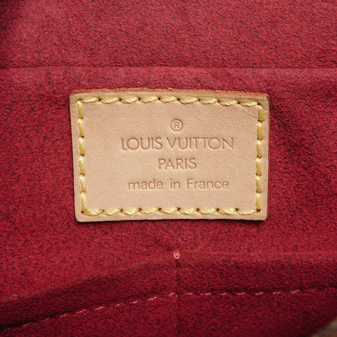 LOUIS VUITTON 2005 Monogram Viva Cite MM Shoulder Bag Brown WS24939