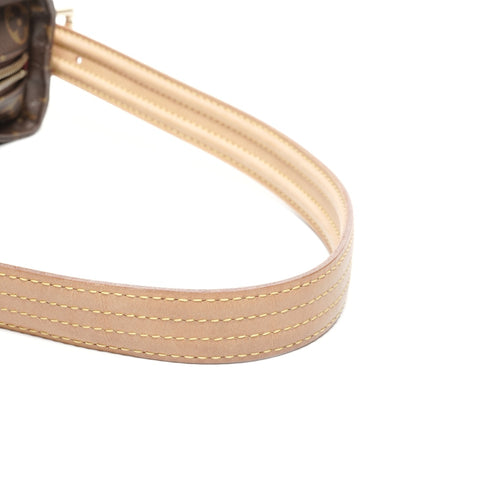 LOUIS VUITTON 2005 Monogram Viva Cite MM Shoulder Bag Brown WS24939