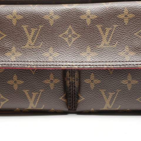 LOUIS VUITTON 2005 Monogram Viva Cite MM Shoulder Bag Brown WS24939