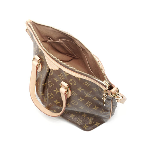 LOUIS VUITTON Palermo PM Monogram 2way bag made in 2009 Handbag Brown WS24940