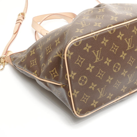 LOUIS VUITTON Palermo PM Monogram 2way bag made in 2009 Handbag Brown WS24940
