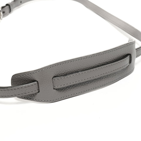 BALENCIAGA Neo City 2way Mini Leather Handbag gray WS24944