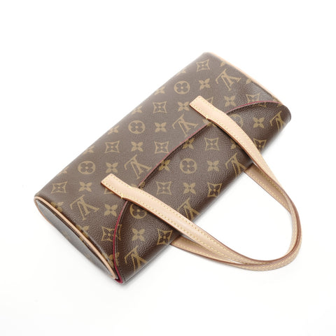 LOUIS VUITTON 2008 Sonatine Monogram Handbag Brown WS24945
