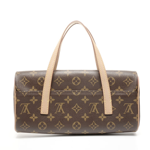 LOUIS VUITTON 2008 Sonatine Monogram Handbag Brown WS24945