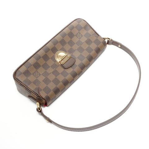 LOUIS VUITTON 2005 Damier Ravello PM Shoulder Bag Brown WS24946