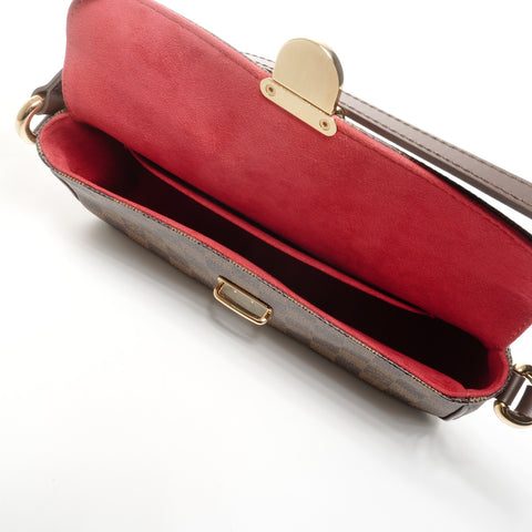 LOUIS VUITTON 2005 Damier Ravello PM Shoulder Bag Brown WS24946