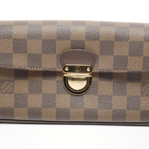 LOUIS VUITTON 2005 Damier Ravello PM Shoulder Bag Brown WS24946