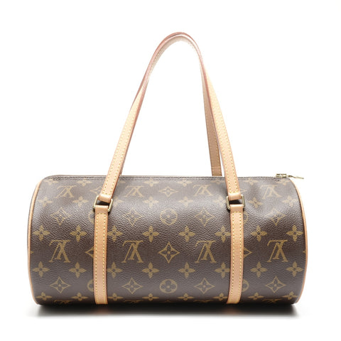 LOUIS VUITTON 2004 Monogram Papillon 30 Shoulder Bag Brown WS24950
