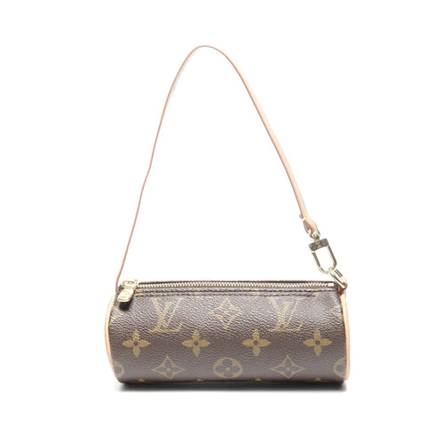 LOUIS VUITTON 2004 Monogram Papillon 30 Shoulder Bag Brown WS24950