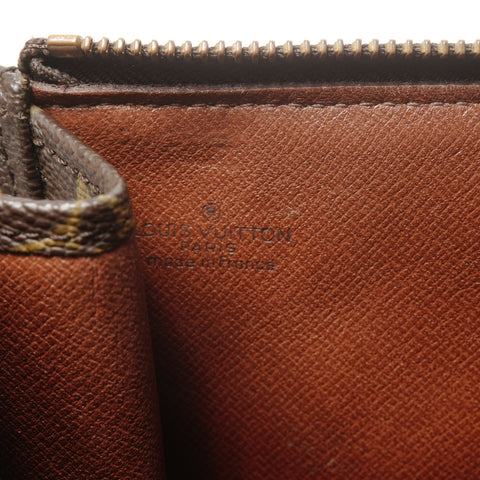 LOUIS VUITTON 1986 Monogram Posh Document Clutch bag Brown WS24951