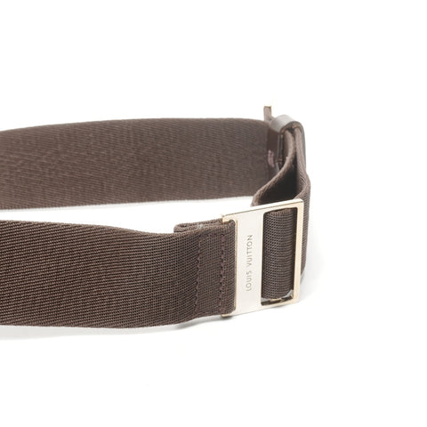 LOUIS VUITTON Damier Geronimos, hergestellt im Jahr 2000, Umhängetasche Braun WS24952