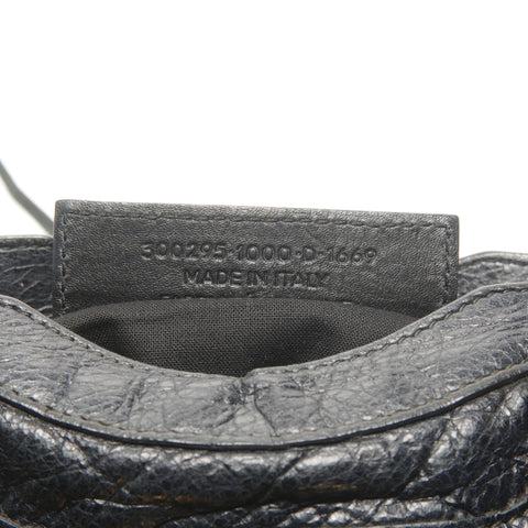 BALENCIAGA Mini City Lambskin 2way Shoulder Bag black WS24953