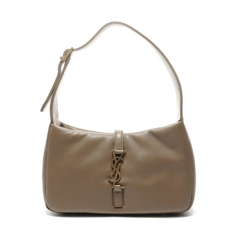 YVES SAINT LAURENT LE5A7 Leather Shoulder Bag beige WS24954