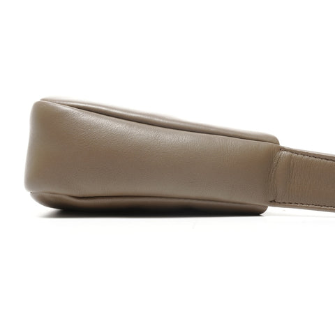 YVES SAINT LAURENT LE5A7 Leder Umhängetasche beige WS24954