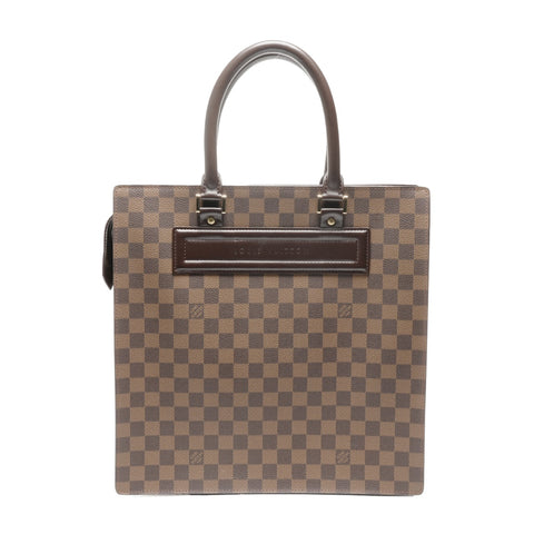 LOUIS VUITTON 1999 Damier Venice GM Handbag Brown WS24955