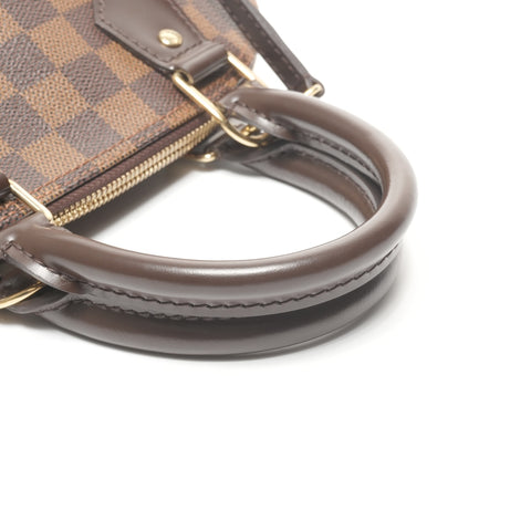 LOUIS VUITTON 2014 Damier Alma BB Handbag Brown WS24956