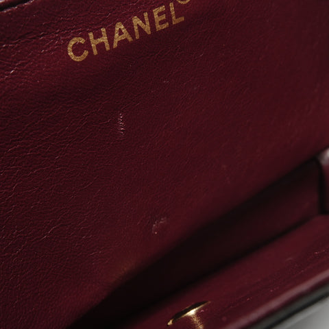 CHANEL No. 4 1996-1997 Push Lock Matelasse Shoulder Bag black WS24960