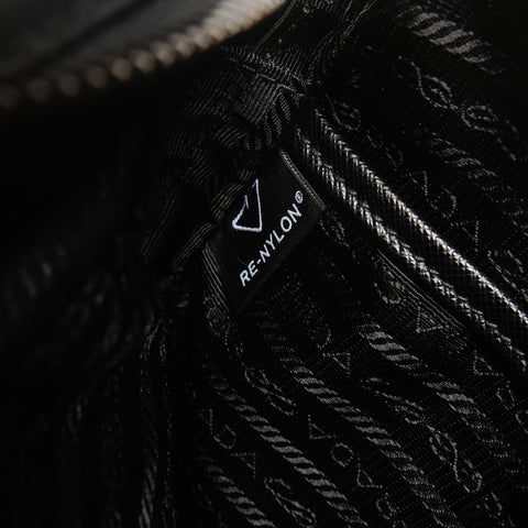 PRADA Nylon with pouch Shoulder Bag black WS24969