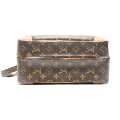 LOUIS VUITTON 2009 Monogram Nile Shoulder Bag Brown WS24970