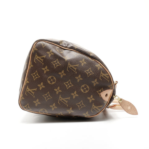 LOUIS VUITTON 2003 Monogram Speedy 30 Handbag Brown WS24971