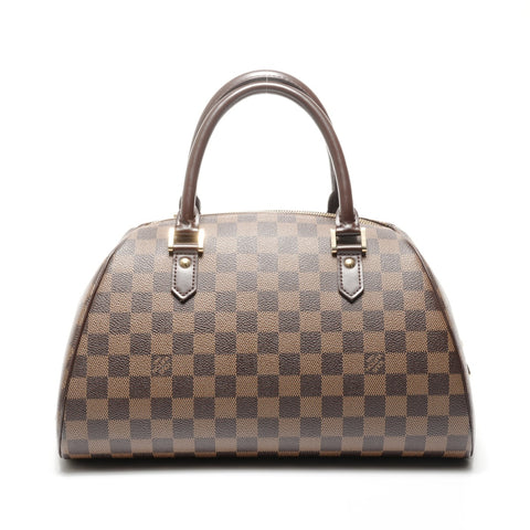 LOUIS VUITTON Damier Rivera MM Handbag Brown WS24972