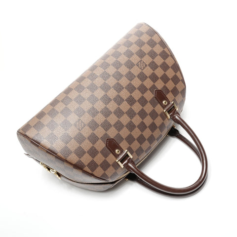 LOUIS VUITTON Damier Rivera MM Handbag Brown WS24972