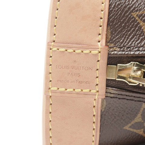 LOUIS VUITTON Monogram Alma BB 2way Handbag Brown WS24973