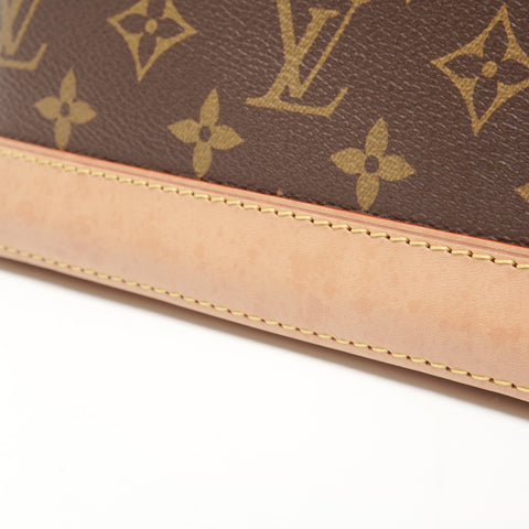 LOUIS VUITTON Monogram Alma BB 2way Handbag Brown WS24973