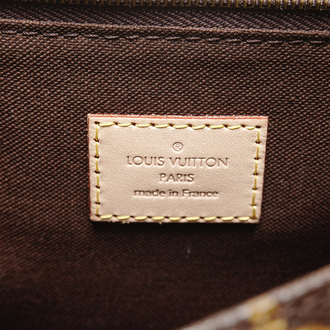 LOUIS VUITTON 2011 Monogram Menilmontant MM Shoulder Bag Brown WS24974