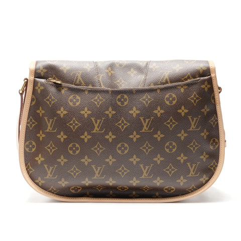 LOUIS VUITTON 2011 Monogram Menilmontant MM Shoulder Bag Brown WS24974