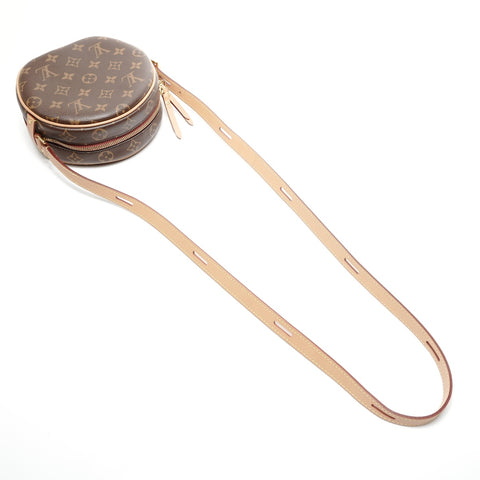 LOUIS VUITTON Monogramm Boite Chapeau Souple PM Umhängetasche Braun WS24975