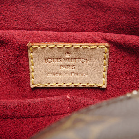 LOUIS VUITTON 2005 Monogram Viva Cite MM Shoulder Bag Brown WS24976