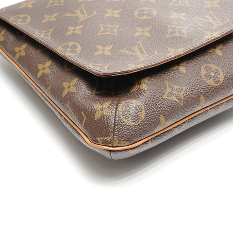 LOUIS VUITTON 2000 Monogram Musette Salsa Shoulder Bag Brown WS24977