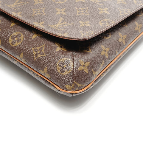 LOUIS VUITTON 2000 Monogram Musette Salsa Shoulder Bag Brown WS24977