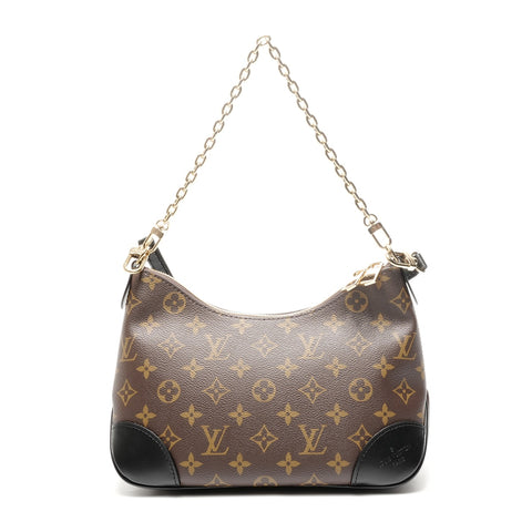 LOUIS VUITTON Monogram Boulogne PM Shoulder Bag Brown WS24979
