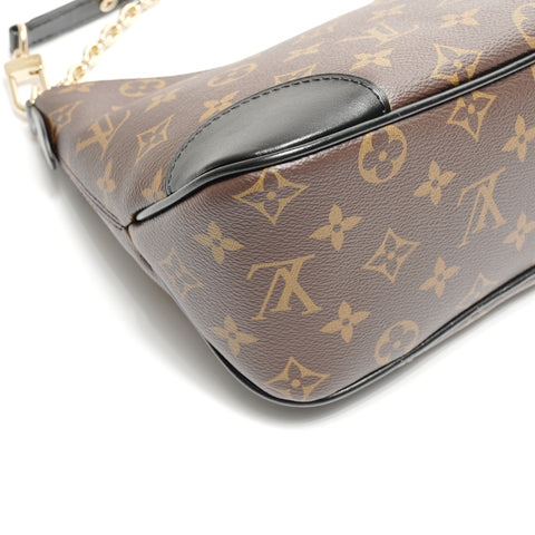 LOUIS VUITTON Monogram Boulogne PM Shoulder Bag Brown WS24979
