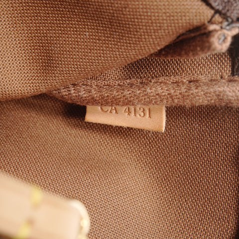 LOUIS VUITTON 2011 Monogram Pochette Accessoires Shoulder Bag Brown WS24980