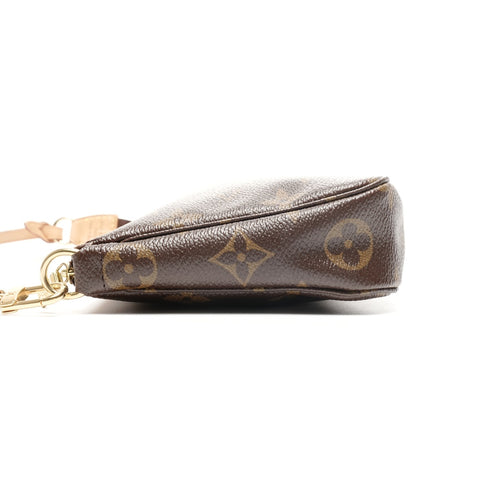 LOUIS VUITTON 2011 Monogram Pochette Accessoires Shoulder Bag Brown WS24980