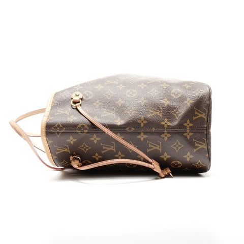 LOUIS VUITTON 2013 Monogram Neverfull MM Tote Bag Brown WS24981