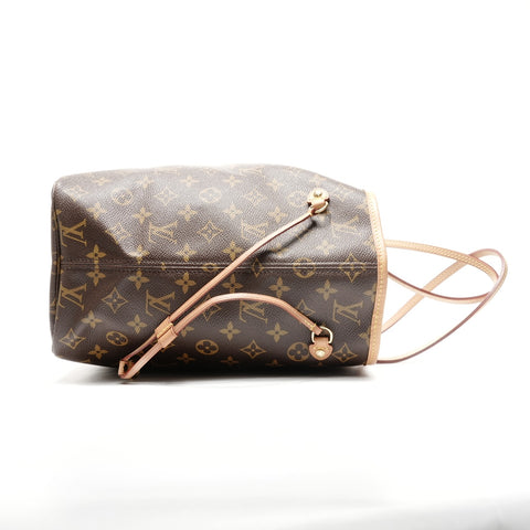 LOUIS VUITTON 2013 Monogram Neverfull MM Tote Bag Brown WS24981