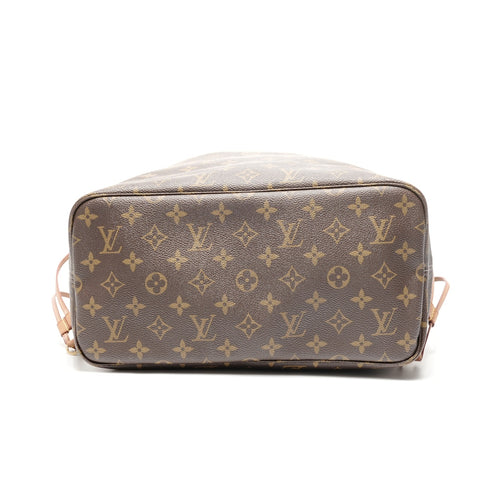 LOUIS VUITTON 2013 Monogram Neverfull MM Tote Bag Brown WS24981