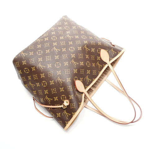 LOUIS VUITTON 2013 Monogram Neverfull MM Tote Bag Brown WS24981