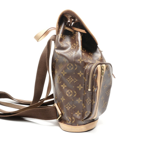 LOUIS VUITTON 2008 Monogram Sac Ado Bosphore Backpack  Daypack Brown WS24982