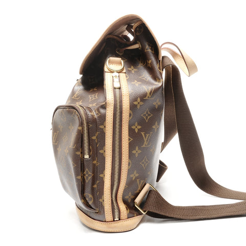 LOUIS VUITTON 2008 Monogram Sac Ado Bosphore Backpack  Daypack Brown WS24982