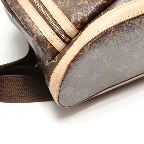 LOUIS VUITTON 2008 Monogram Sac Ado Bosphore Backpack  Daypack Brown WS24982
