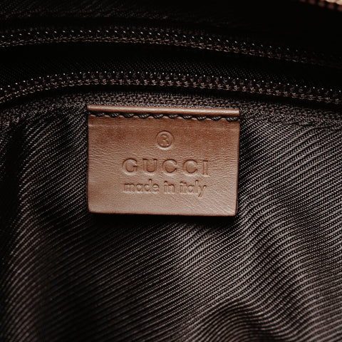 GUCCI GG Canvas Shoulder Tote Bag Brown WS24984