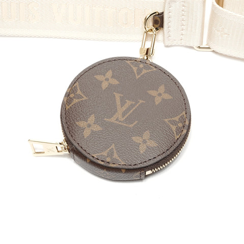 LOUIS VUITTON Monogram On the Go PM Handbag Brown WS24987