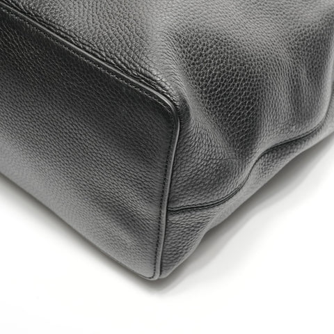 GUCCI Soho GG interlocking leather Shoulder Bag black WS24988