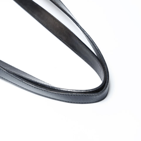 PRADA Sequined Triangle Logo Tote Bag black WS24989