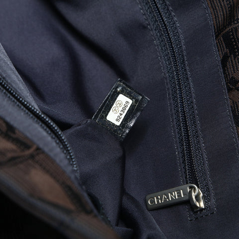 CHANEL New Travel Line PM No. 9 2004-2005 Tote Bag black WS24990